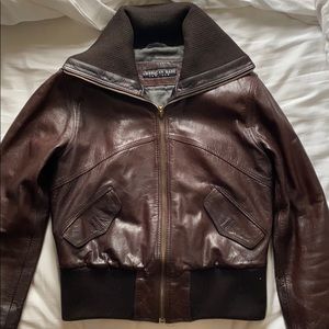 100% genuine leather jacket